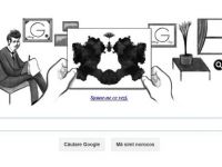 Google il sarbatoreste pe psihiatrul si psihanalistul Hermann Rorschach si invita utilizatorii sa faca un test psihologic