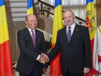 
	Basescu, despre Republica Moldova: &bdquo;Urmatorul nostru obiectiv, vrem sa ne intregim tara. Sangele apa nu se face&rdquo;
