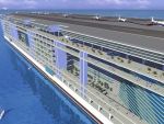 Cel mai mare vas construit vreodata. Are 25 de etaje, scoli, parcuri si propriul aeroport. VIDEO