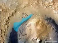 
	Curiosity a descoperit dovezi ale existentei unui fost lac cu apa dulce pe Marte&nbsp;
