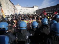 
	Confruntari in Italia, in timpul unor manifestatii impotriva austeritatii
