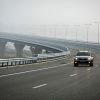 Soseaua de mare viteaza cu doua viaducte si primul tunel de autostrada din Romania. Tronsonul Sibiu-Orastie a fost inaugurat joi