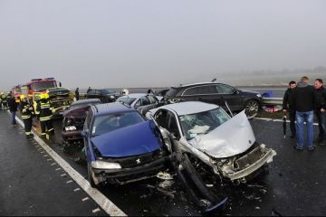 La 3 zile de la inaugurare, 31 de masini au fost avariate pe autostrada Sibiu-Orastie. CNADNR, amendata cu 8.000 lei