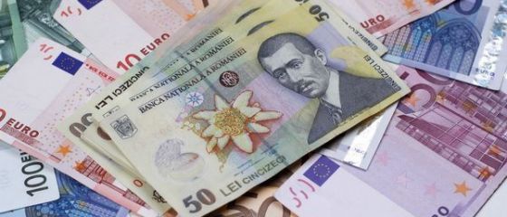 Ordinele comerciale de cumparare de euro au readus cursul peste 4,48 lei/euro