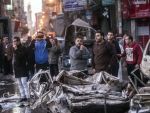 Cel putin 14 morti intr-un atentat asupra unei cladiri a politiei in Egipt