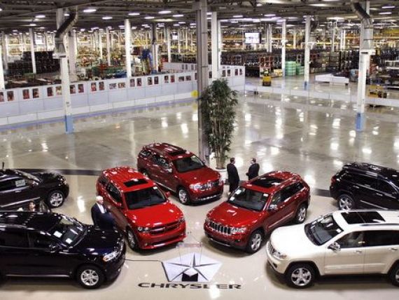 Tranzactie de 4,35 mld. dolari pe piata auto: Fiat va prelua integral Chrysler. Actiunile italienilor ating recorduri pe bursa de la Milano