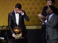 Cristiano Ronaldo a plans dupa ce a primit Balonul de Aur