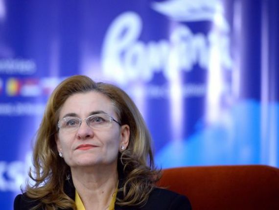 Maria Grapini va fi retrasa din postul de ministru pentru IMM-uri si Turism, pentru a candida la europarlamentare