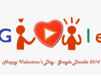 Google sarbatoreste Valentine s Day printr-un logo care ii invita pe utilizatori sa ofere ciocolata