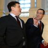 Divort cu scandal, dar cu sanse de impacare . Liderii USL decid luni daca mai guverneaza impreuna