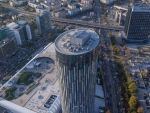 Cum se vede din elicopter Canary Wharf -ul Bucurestiului, zona in care investitorii pompeaza un miliard de euro