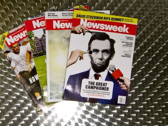 Publicatia Newsweek isi va relua aparitia pe hartie, in aceasta saptamana, in SUA