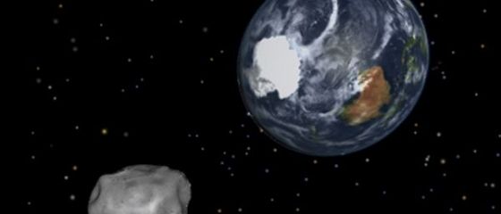 Un asteroid trece, miercuri, la mica distanta de Terra. Traiectoria sa poate fi urmarita online
