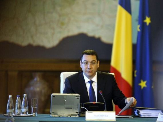 Guvernul a aprobat programul pe care isi va asuma raspunderea in Parlament. Ponta: Este inspirat aproape integral din cel din 2012