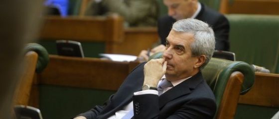 Fostul premier Calin Popescu Tariceanu, ales la sefia Senatului, cu 93 de voturi favorabile