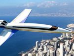 Avionul supersonic ar putea fi lansat in 4 ani. Zboara de 2 ori mai repede decat orice aeronava, nu are ferestre si e dotat cu ecrane de ultima generatie. GALERIE FOTO