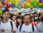 Aproape 1.000 de persoane au participat, in Capitala, la Marsul pentru viata