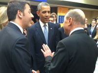 Basescu a avut discutii informale cu Obama si cu Lavrov la Summit-ul Securitatii Nucleare de la Haga