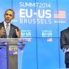 Concluzii la sfarsit de summit. Obama: Rusia va suporta sanctiuni mult mai dure daca va continua sa fie o amenintare pentru Ucraina. SUA vor exporta gaze in Europa