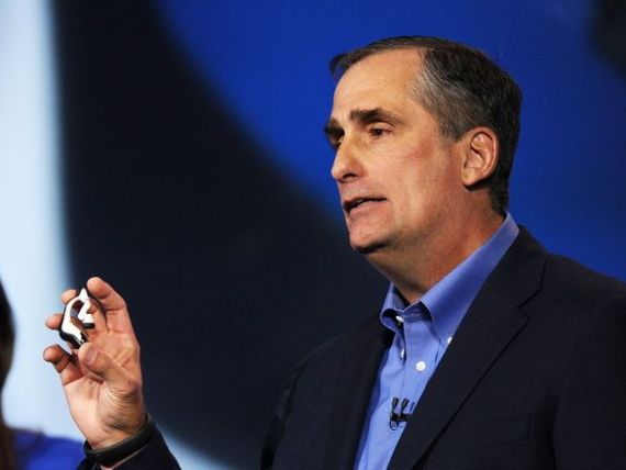 Seful Intel a castigat anul trecut 9,6 mil. dolari, in scadere cu 40% fata de 2012