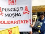 2.000 de persoane protesteaza fata de explorarea si exploatarea gazelor de sist, la Arad