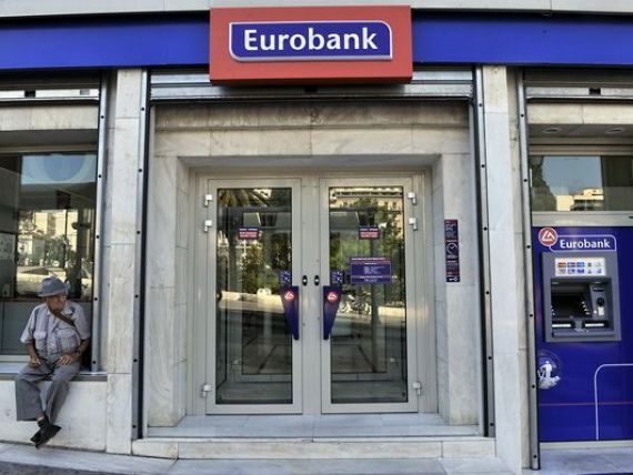 Cele mai mari banci elene, Eurobank si NBG, care detin institutii financiare si in Romania, pregatesc majorari de capital de 2,9, respectiv 2,1 mld. euro