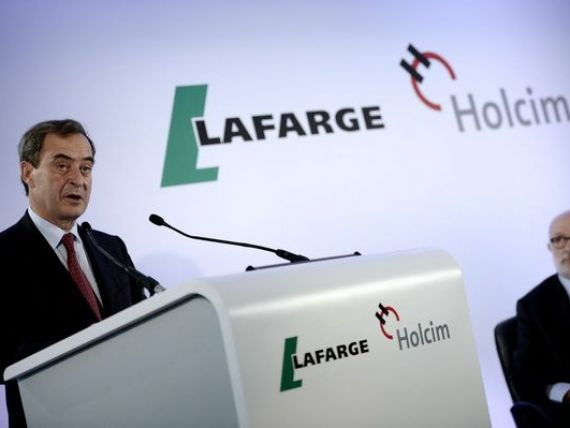 Holcim si Lafarge ar putea vinde active cu profituri de circa un miliard de dolari, in urma fuziunii