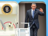 Barack Obama a sosit intr-o vizita de doua zile in Coreea de Sud