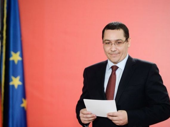 Ponta: Executia bugetara din trim. I poate duce la scaderea CAS. Romania sustine o piata europeana unica a energiei