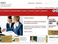 www.femei-in-afaceri.ro - oportunitati de promovare si informare pentru femeile din mediul de business romanesc