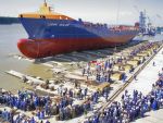 Santierul Naval din Mangalia a construit cea mai mare nava pentru transport de autovehicule din Marea Neagra si Mediterana, pentru o firma din Norvegia
