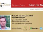 Despre promovarea afacerii pe Facebook cu Alexandru Negrea, Head of Facebook Departament la Spada, speaker la Meet the MAN!