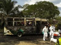 31 de copii au ars de vii intr-un autocar, in Columbia. Alti 24, grav raniti