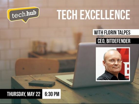 Florin Talpes vorbeste joi la Tech Excellence, un nou eveniment TechHub Bucharest