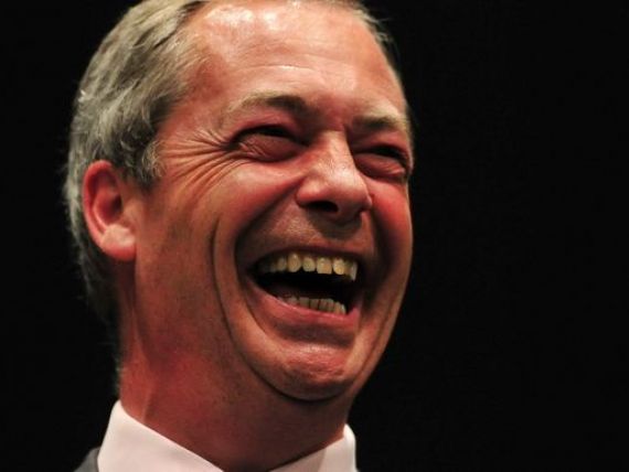 Nigel Farage, liderul UKIP, a produs cutremurul politic. Povestea fostului comerciant care vrea sa-i scoata pe britanici din UE si sa termine cu imigratia romanilor si bulgarilor