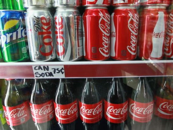 Coca Cola verde. Compania lanseaza in Marea Britanie o bautura racoritoare cu putine calorii, pentru combaterea obezitatii