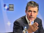 Anders Fogh Rasmussen si-a luat ramas-bun de la NATO, dupa un mandat de peste cinci ani