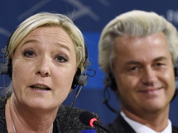 Extremistii din PE nu se inteleg. Marine Le Pen si Geert Wilders nu au reusit sa formeze un grup parlamentar eurosceptic