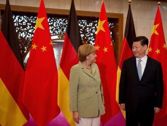 Cea mai mare putere a Europei se asociaza cu a doua economie a lumii. Germania si China incheie mai multe acorduri comerciale, inclusiv constructia a 2 fabrici VW