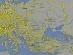 Vezi in timp real traficul aerian de deasupra Europei. Cea mai aglomerata noapte pe cerul Romaniei. ROMATSA confirma o crestere de trafic de 25-30%