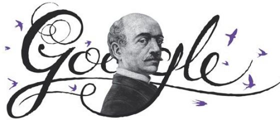 Google il sarbatoreste pe Vasile Alecsandri printr-un logo special