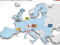 
	HARTA INTERACTIVA a miscarilor secesioniste din Europa. Legatura dintre referendumul pentru independenta din Scotia si Romania
