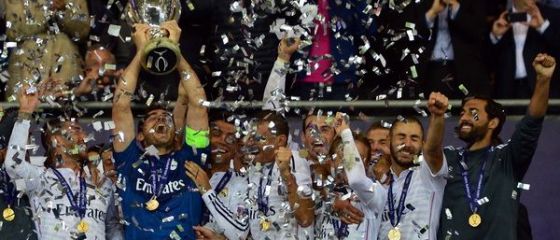 Real Madrid a castigat Supercupa Europei