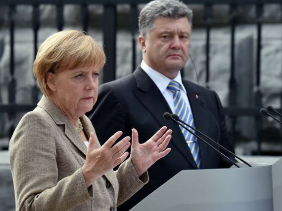 Angela Merkel anunta crearea unui fond de 500 de milioane euro pentru estul Ucrainei