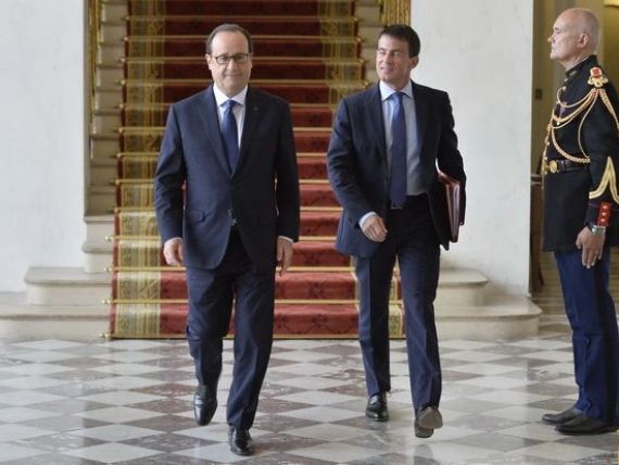 Parisul trece la austeritate. Hollande instaleaza un nou Cabinet, in care portofoliul Economiei este preluat de catre un fost bancher de orientare liberala