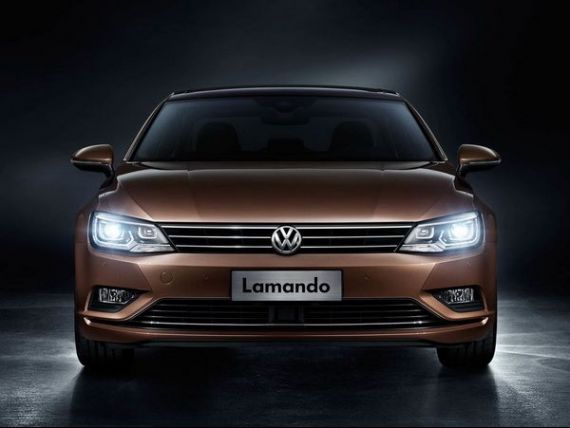 Volkswagen Lamando, primele imagini oficiale. Un nou model lansat de nemti la Salonul Auto din China. FOTO