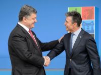 
	NATO va oferi Ucrainei un ajutor de 15 mil. euro, pentru reforme in domeniul Apararii. Unele state ar putea furniza Kievului arme letale
