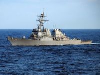 Distrugatorul american USS Ross a sosit in Portul Constanta si va participa la un exercitiu in Marea Neagra