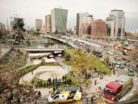 Cel putin 14 raniti in urma unei explozii la metroul din Santiago de Chile. Guvernul acuza un act terorist
