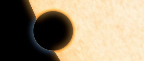 Vapori de apa, detectati in atmosfera unei exoplanete de patru ori mai mare ca Terra.